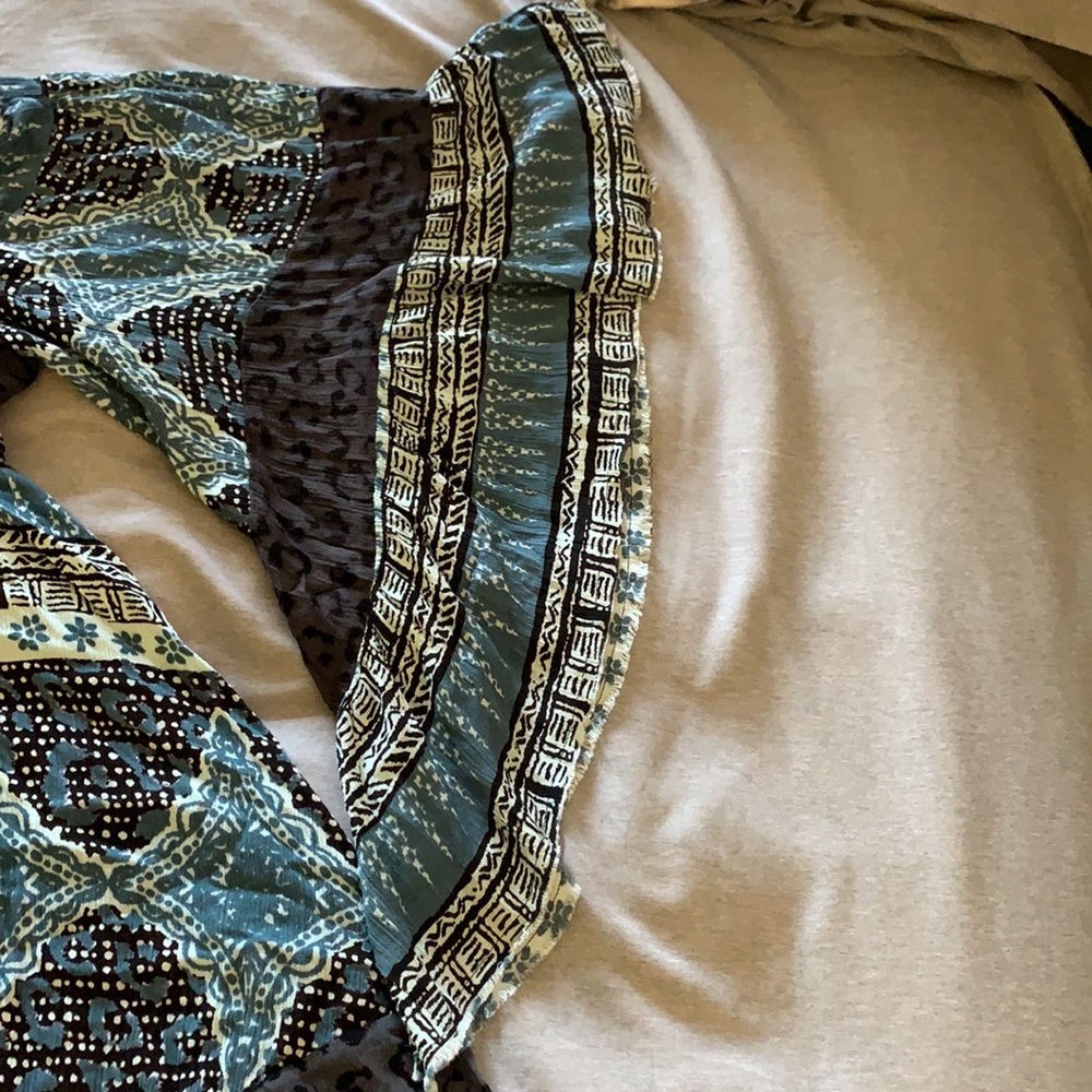 Free people heart of gold butterfly sleeve boho dressXS - Picture 7 of 16